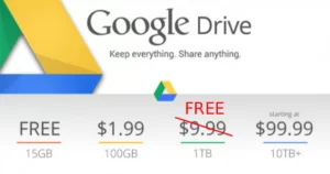 cách nhận 1TB dung lượng Google Drive miễn phí